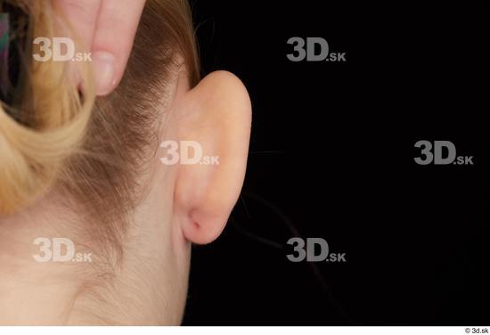 Ear Woman Slim Studio photo references