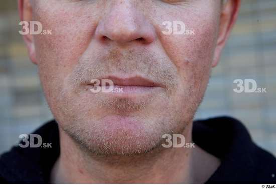 Mouth Man White Casual Average Street photo references