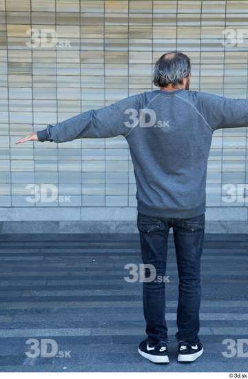 Whole Body Man T poses White Casual Average Standing Street photo references