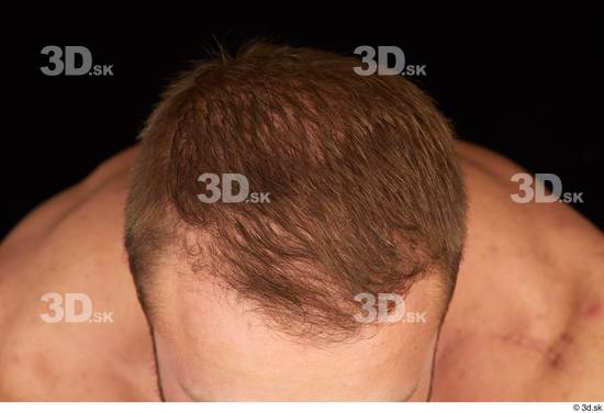 Hair Man White Muscular Studio photo references