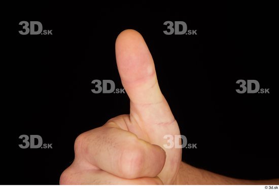 Fingers Man White Muscular Studio photo references