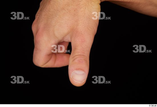 Fingers Man White Muscular Studio photo references