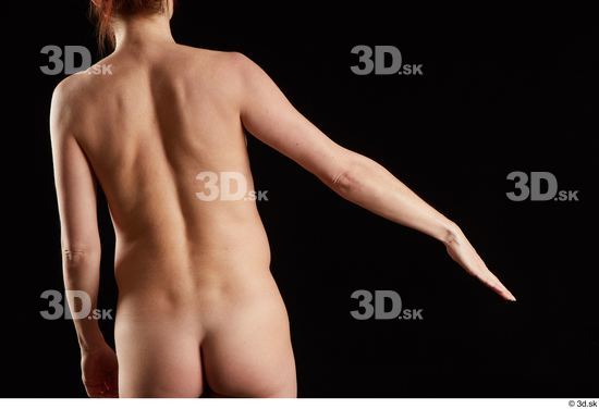 Arm Back Woman White Nude Pregnant Studio photo references