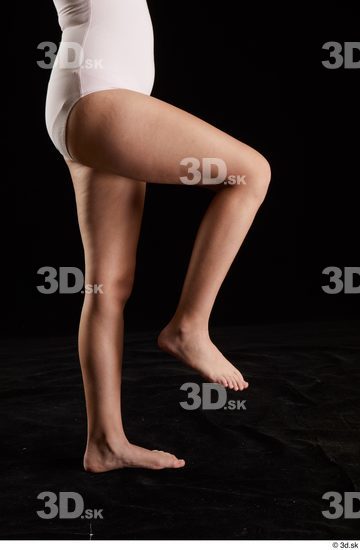 Leg Woman White Underwear Average Studio photo references