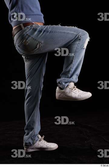 Leg Man White Jeans Slim Studio photo references