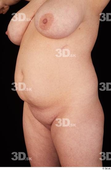 Belly Hips Woman White Nude Chubby Studio photo references