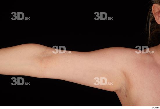 Arm Woman White Nude Chubby Studio photo references