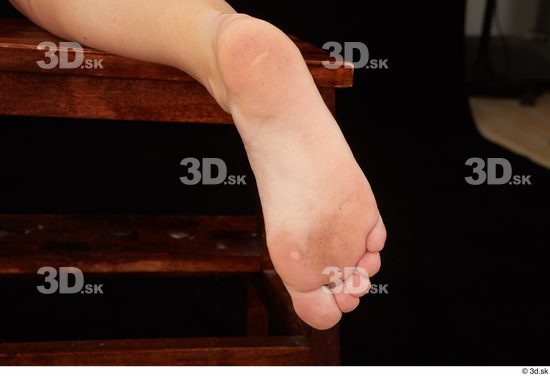 Foot Woman White Nude Chubby Studio photo references