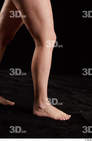 Calf Woman White Nude Chubby Studio photo references