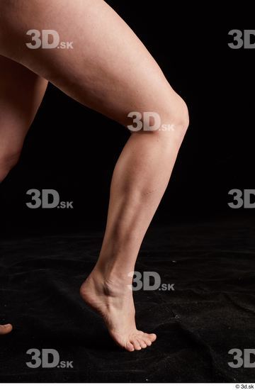 Calf Woman White Nude Chubby Studio photo references