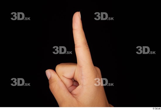 Fingers Woman Average Studio photo references