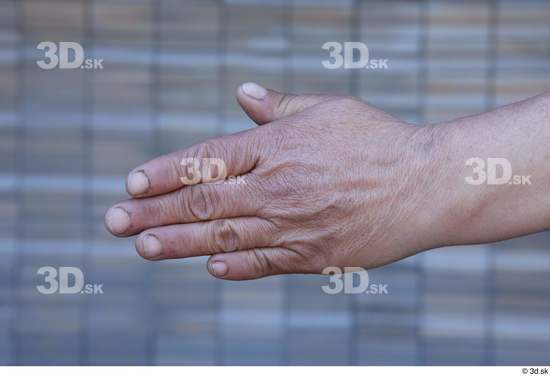 Hand Woman White Casual Average Street photo references