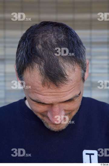 Head Hair Man White Casual Slim Street photo references