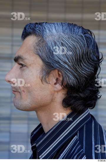 Head Hair Man White Casual Slim Street photo references