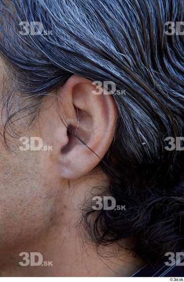 Ear Man White Casual Slim Street photo references