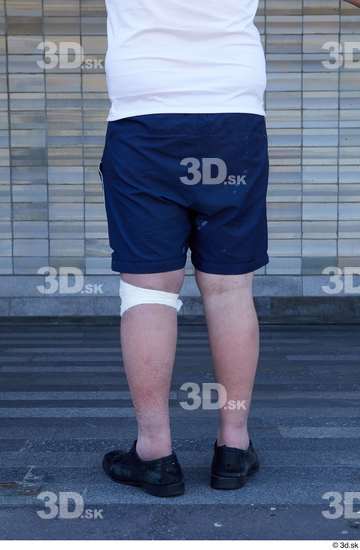 Leg Man White Sports Chubby Street photo references