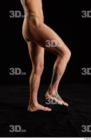 Man White Athletic Male Studio Poses