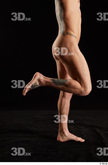 Man White Athletic Male Studio Poses