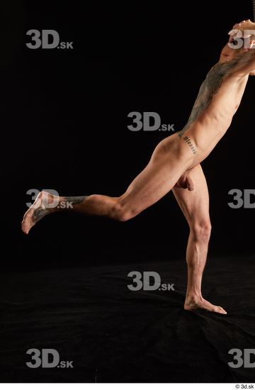 Man White Athletic Male Studio Poses