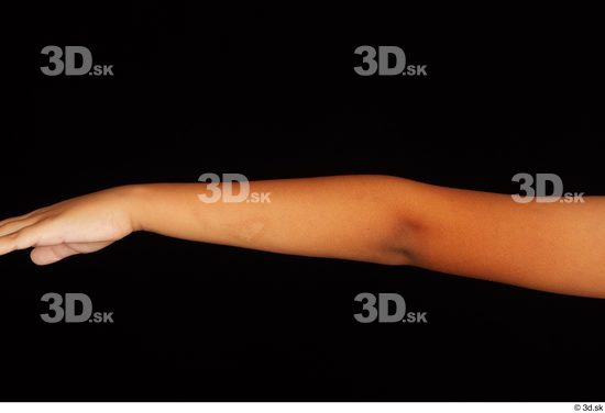 Forearm Man White Nude Slim Studio photo references