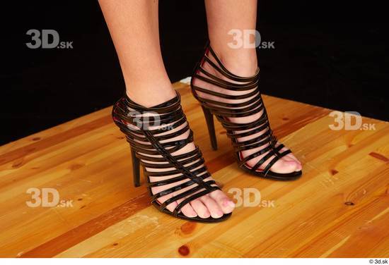 Daisy Lee black high heels casual shoes  jpg