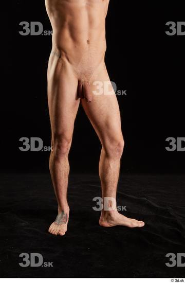 Man White Athletic Male Studio Poses