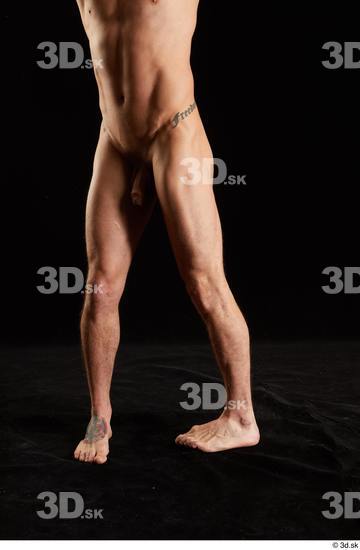 Man White Athletic Male Studio Poses