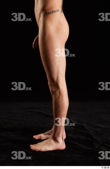 Man White Athletic Male Studio Poses