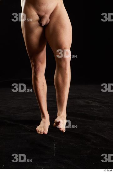 Foot Man White Nude Slim Studio photo references