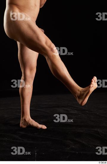 Foot Man White Nude Slim Studio photo references