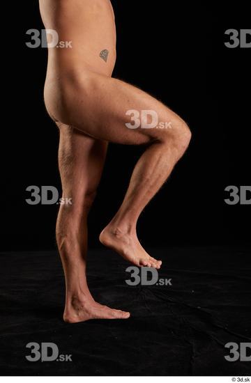 Man White Muscular Male Studio Poses