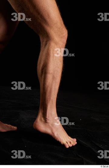 Man White Muscular Male Studio Poses