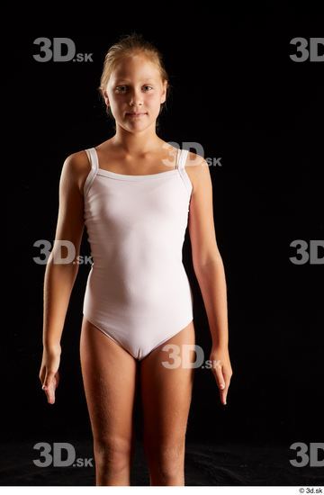 Arm Woman White Underwear Average Studio photo references