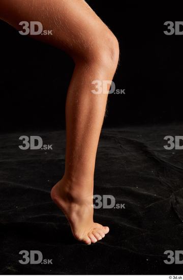 Calf Woman White Average Studio photo references