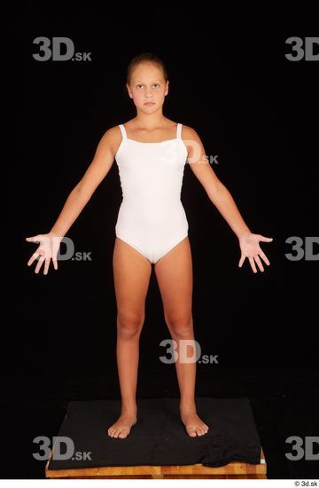 Whole Body Woman Underwear Average Standing