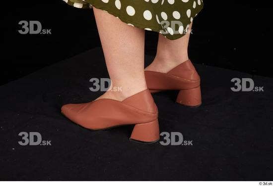 Foot Woman White Shoes Average Studio photo references