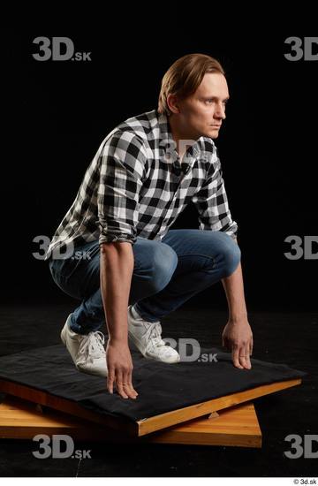 Man White Male Studio Poses