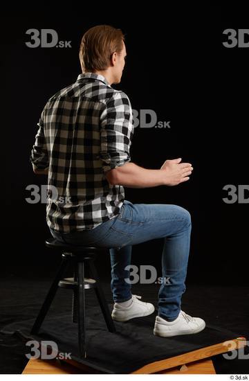 Man White Male Studio Poses