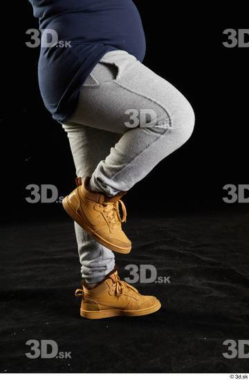 Leg Man White Sports Overweight Studio photo references