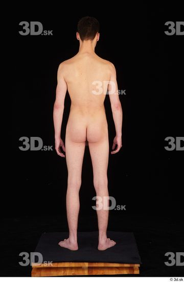 Whole Body Man White Nude Slim Standing Studio photo references