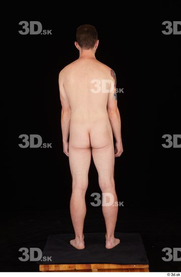 Whole Body Man White Nude Slim Standing Studio photo references