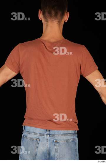 Upper Body Man Casual Shirt Slim Studio photo references