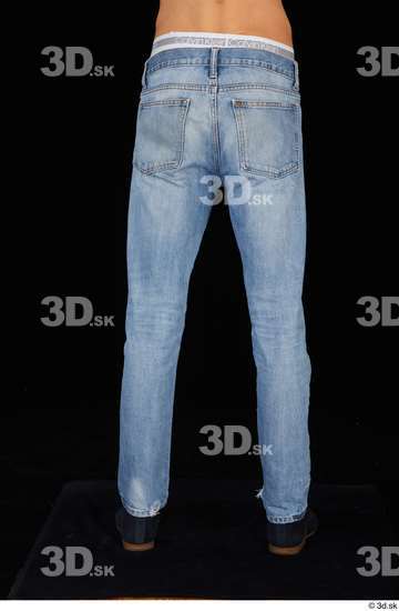 Leg Man Casual Shoes Jeans Slim Studio photo references