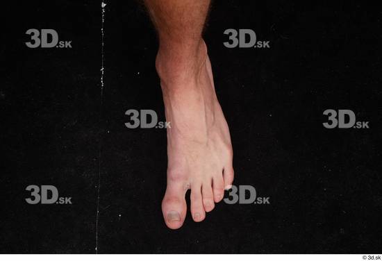 Foot Man Nude Slim Studio photo references