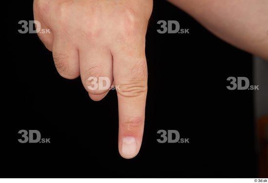 Fingers Man White Chubby Studio photo references