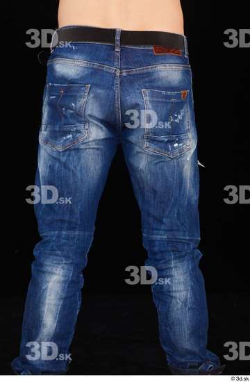 Lutro belt blue jeans casual dressed thigh  jpg