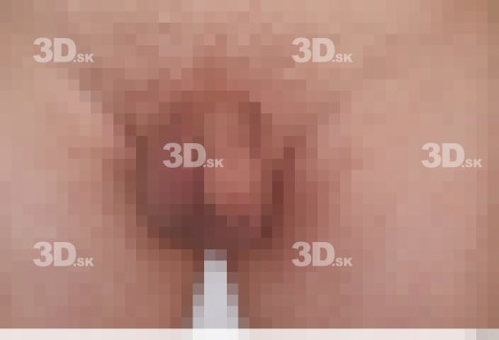 Penis Man White Nude Slim Studio photo references