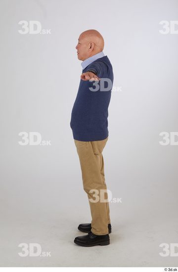 Whole Body Man T poses Asian Casual Slim Standing Street photo references