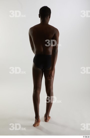 Man Black Slim Male Studio Poses