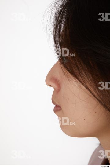 Nose Woman Asian Casual Slim Street photo references